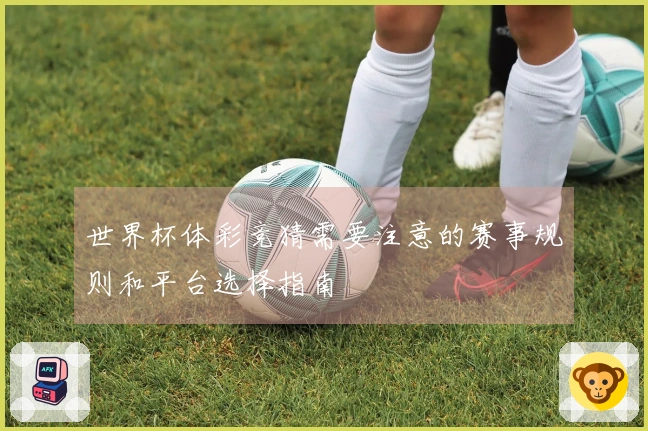 世界杯体彩竞猜需要注意的赛事规则和平台选择指南